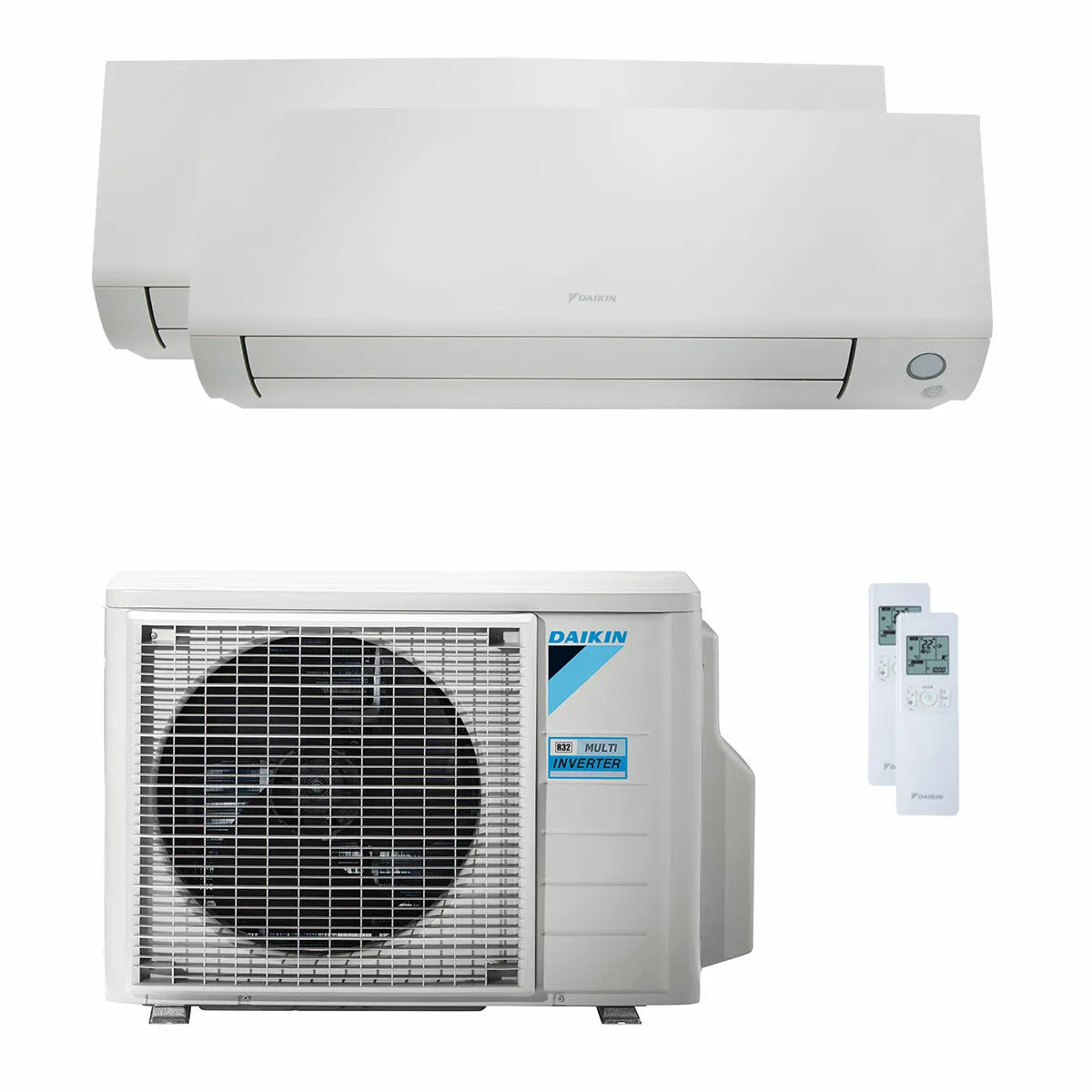 Condizionatore Daikin Perfera All Seasons dual split 7000+15000 BTU inverter A+++ wifi unità esterna 5 kW