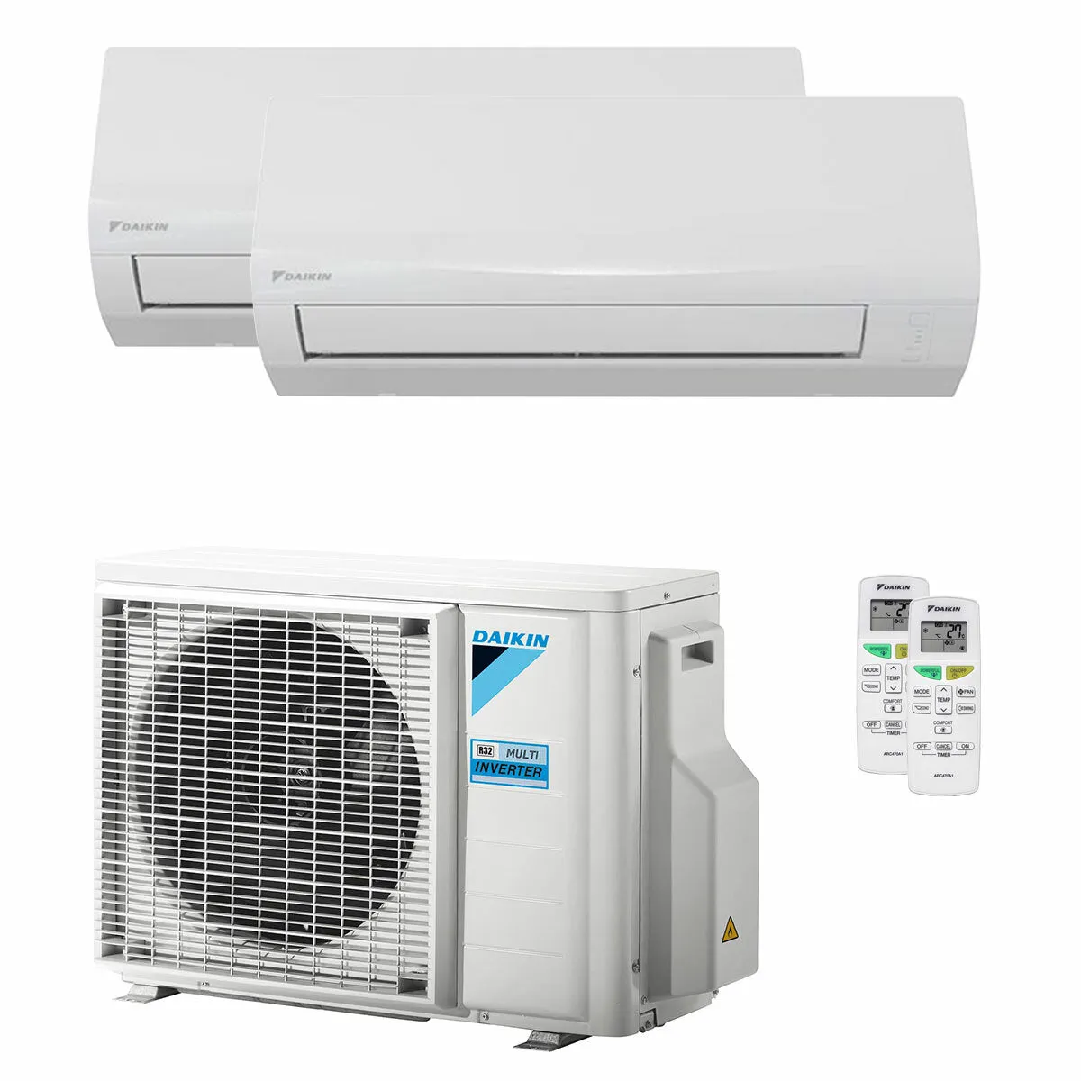 Condizionatore Daikin Sensira Multi dual split 9000+12000 BTU inverter A++ wifi unità esterna 4 kW