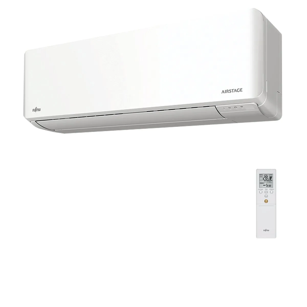 Condizionatore Fujitsu Serie KMCG WiFi trial split 7000+9000+12000 BTU inverter A+++ wifi unità esterna 5.4 kW 3
