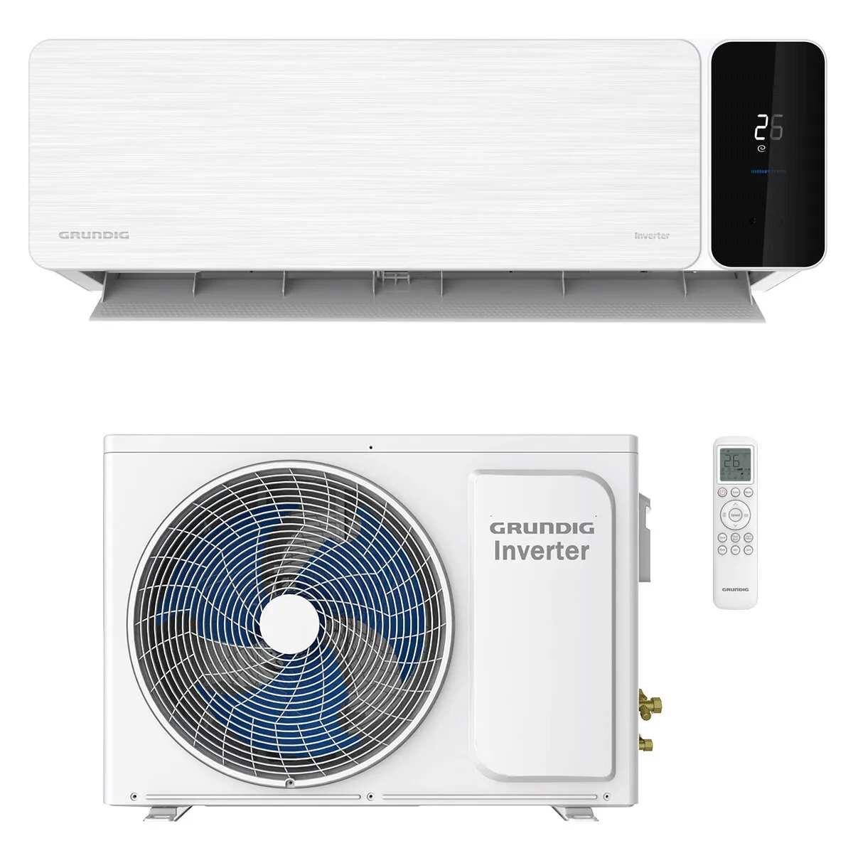 Condizionatore Grundig PROLOGUE GR-4 12000 BTU  R32 Inverter WiFi A++/A+ 2