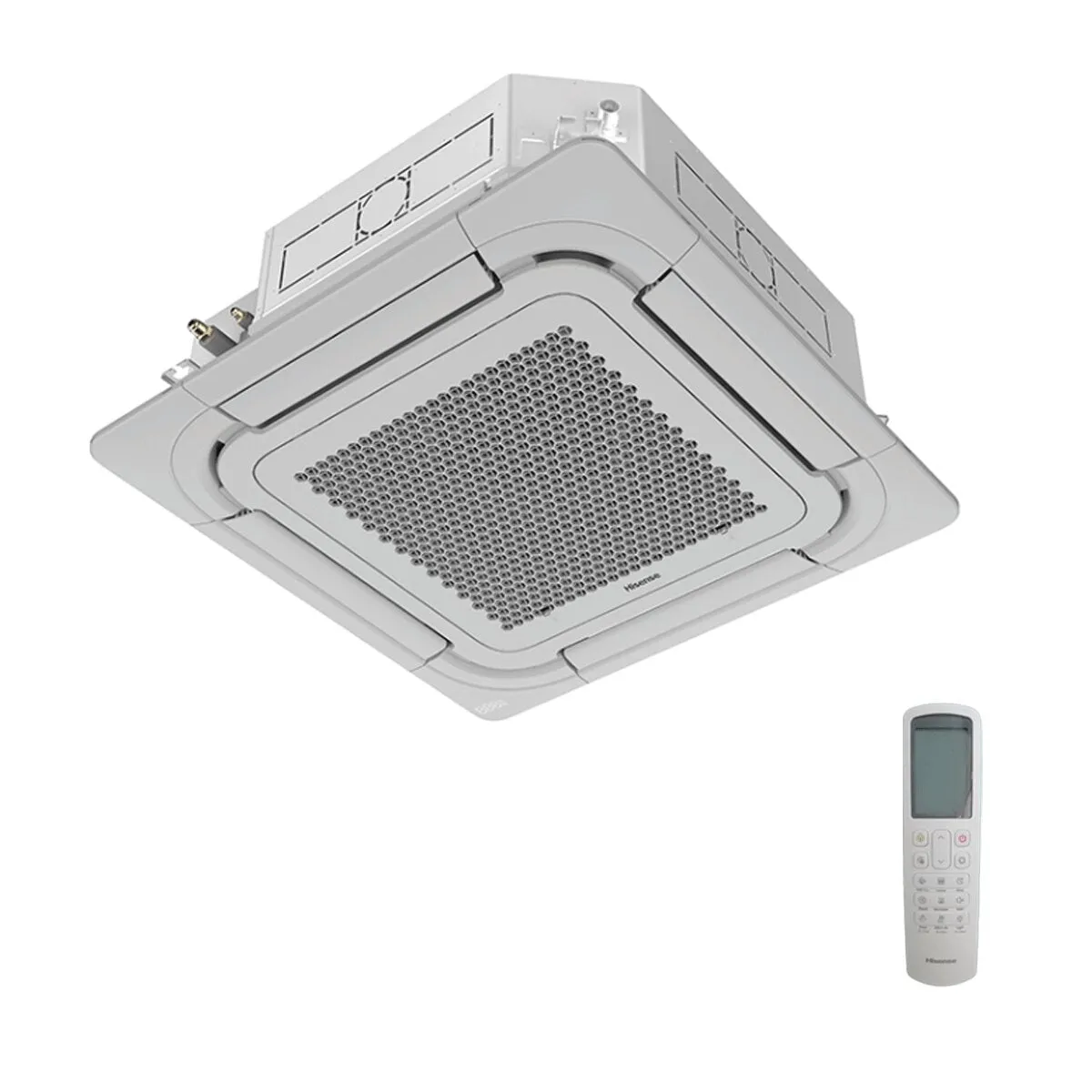 Condizionatore Hisense Cassetta 90x90 Flusso Circolare 24000 BTU R32 Turbo Inverter A++ 2