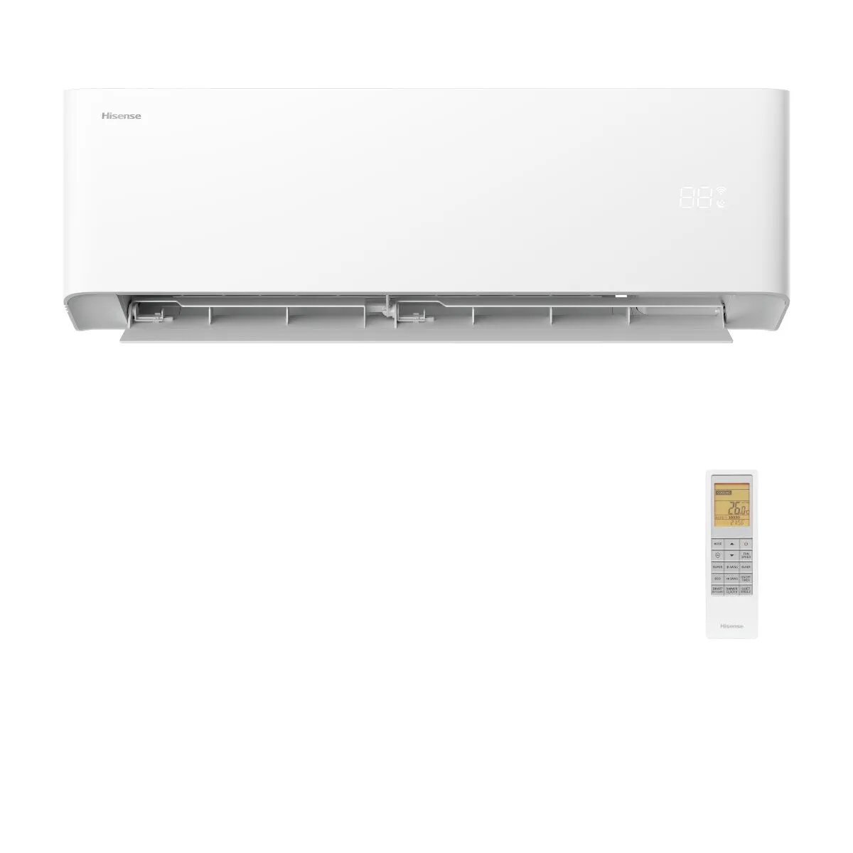 Condizionatore Hisense Uni HB trial split 7000+12000+12000 BTU inverter A++ wifi unità esterna 6.3 kW 6