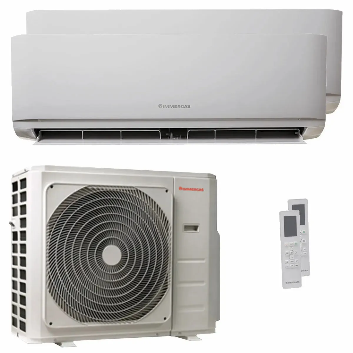 Condizionatore Immergas THOR dual split 9000+9000 BTU inverter A++ unità esterna 5.3 kW