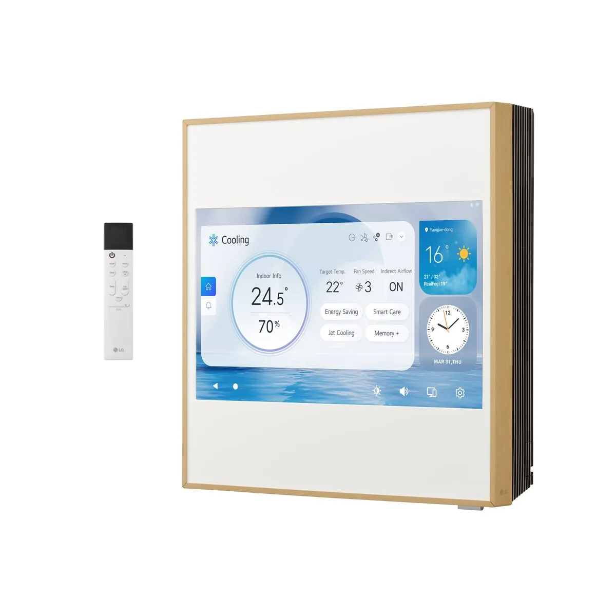 Condizionatore LG ARTCOOL Gallery LCD trial split 9000+12000+12000 BTU inverter A+++ wifi unità esterna 6.15 kW 2