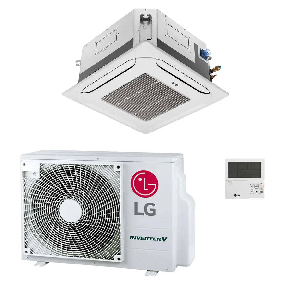 Condizionatore LG Cassetta 4 vie CT Standard 9000 BTU R32 Inverter A++/A+