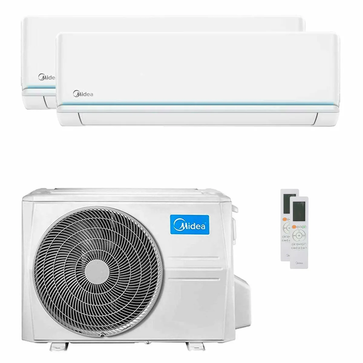 Condizionatore Midea Evolution dual split 9000+12000 BTU inverter A++ unità esterna 5.3 kW