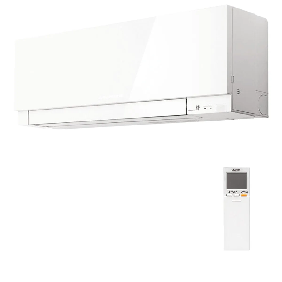 Condizionatore Mitsubishi Electric Kirigamine Zen MSZ-EF trial split 9000+9000+12000 BTU inverter A++ wifi esterna 5,4 kW bianco 5