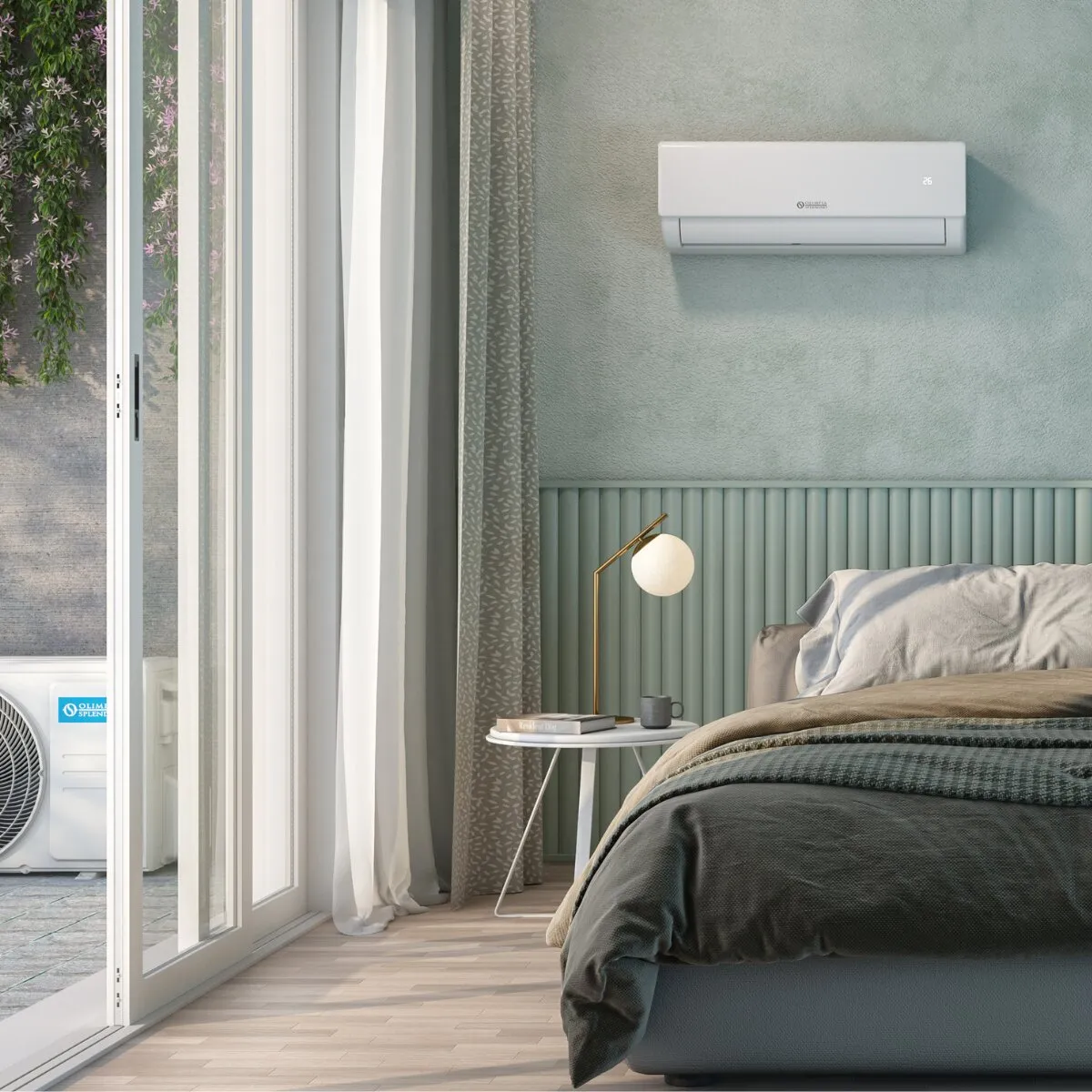 Condizionatore Olimpia Splendid Nexya S5 E Inverter trial split 12000+12000+18000 BTU inverter A++ wifi unità esterna 8.2 kW 2