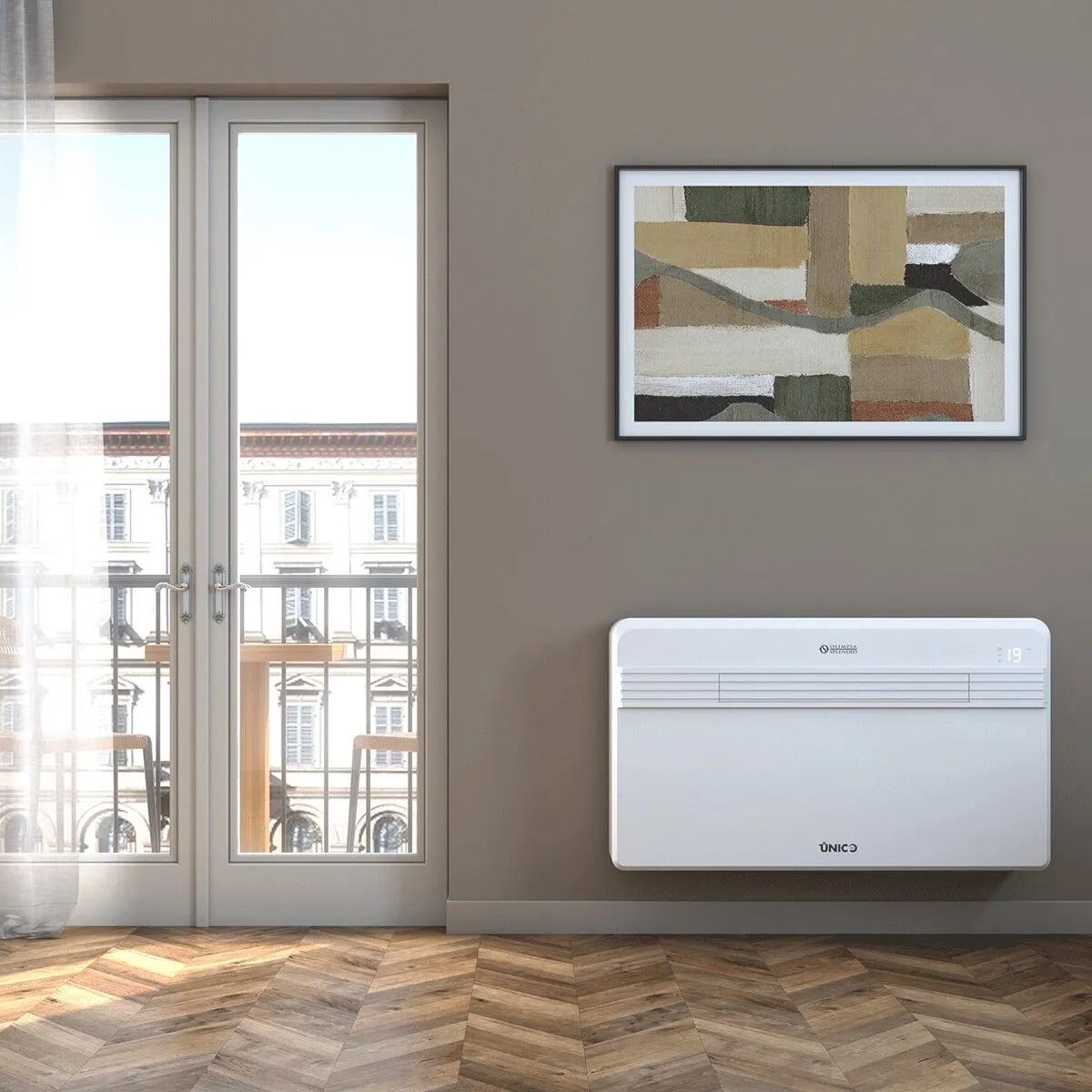 Condizionatore Olimpia Splendid Unico Pro 35 HP EVAN 10000 BTU R32 Inverter A+/A WiFi SLIM 2