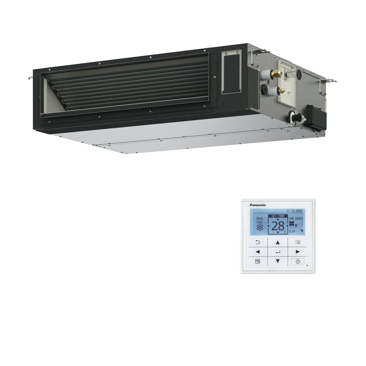 Condizionatore Panasonic Canalizzabile PACi NX Standard 18000 BTU R32 Inverter A++/A+ 2