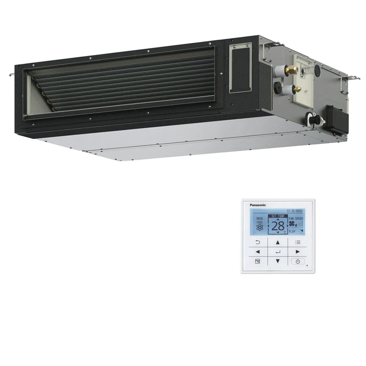Condizionatore Panasonic Canalizzabile PACi NX Standard 34000 BTU R32 Inverter A++/A 2