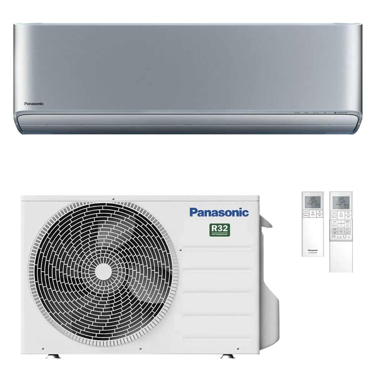 Condizionatore Panasonic Etherea 2026 18000 BTU R32 Inverter WiFi A+++/A++ Argento
