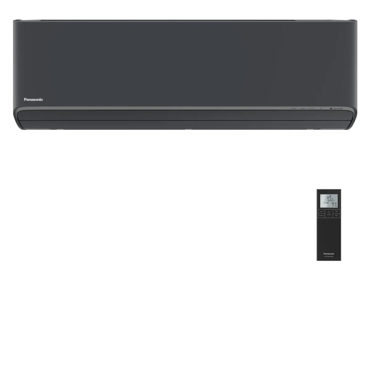 Condizionatore Panasonic Etherea trial split 9000+9000+12000 BTU inverter A+++ wifi unità esterna 5.2 kW grigio grafite 2