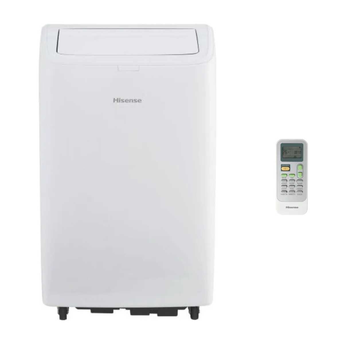 Condizionatore portatile Hisense Serie C 12000 BTU Classe A /A+ freddo/caldo WiFi