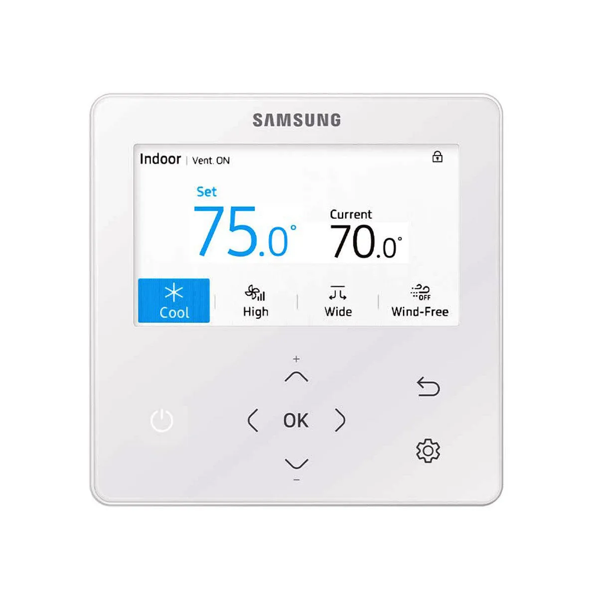 Condizionatore Samsung Cassetta WindFree 1 Via dual split 9000+9000 BTU inverter A+++ unità esterna 4,0 kW 6
