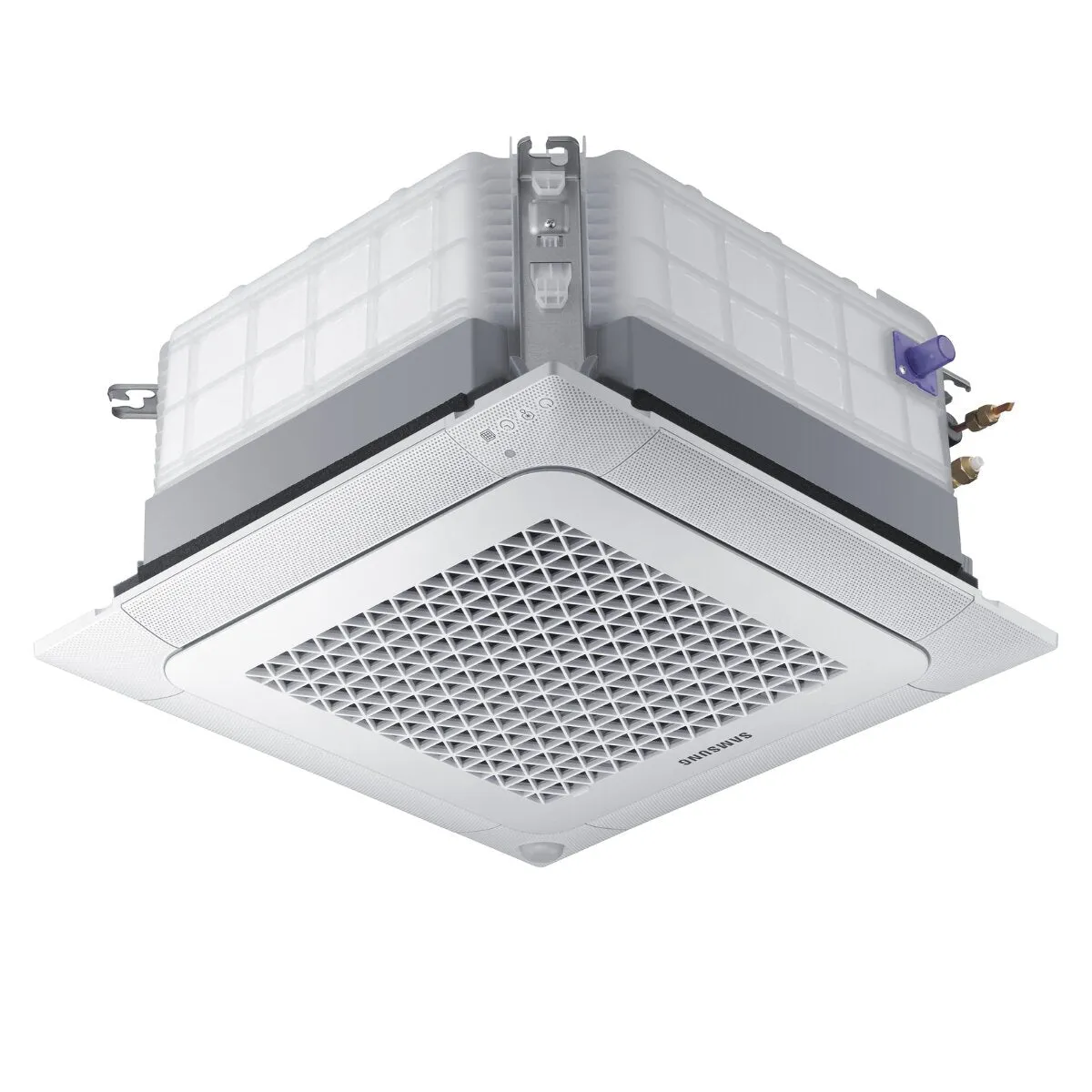Condizionatore Samsung Cassetta Windfree 4 vie quadri split 7000+9000+9000+9000 BTU inverter A++ unità esterna 8,0 kW 3