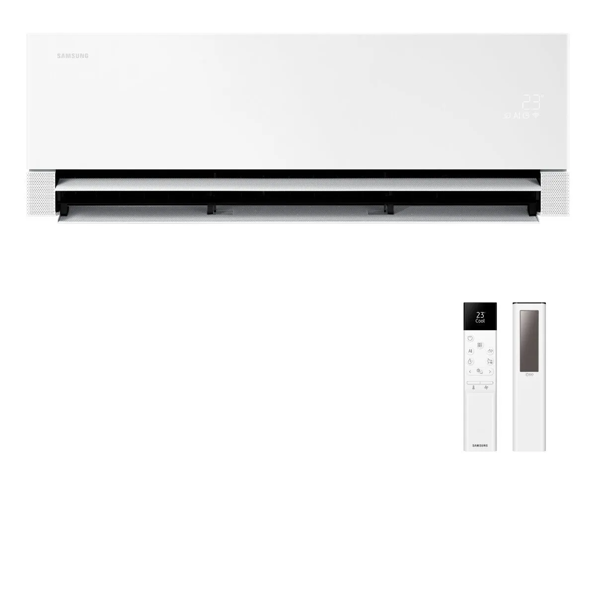 Condizionatore Samsung WindFree Première Plus dual split 9000+9000 BTU inverter A+++ wifi unità esterna 5 kW 3