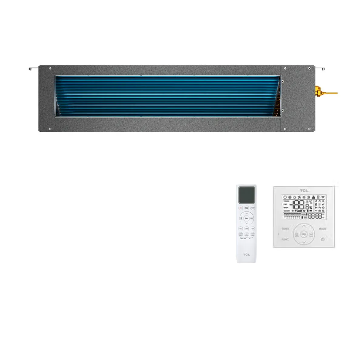 Condizionatore TCL Canalizzabile Serie D 12000 BTU R32 Inverter WiFi A++/A+ 3