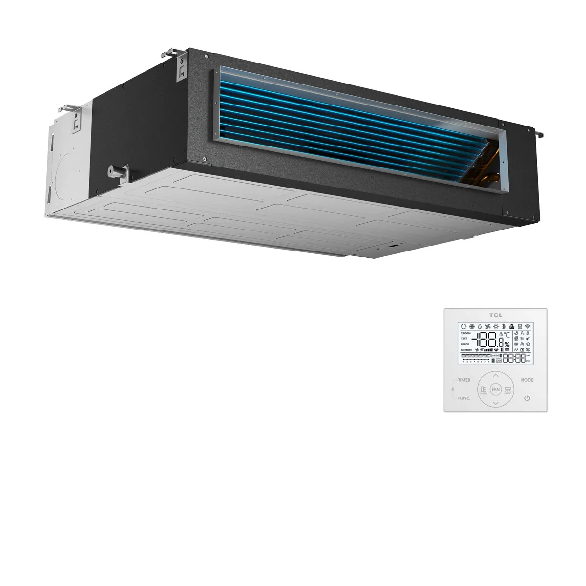 Condizionatore TCL Canalizzabile Serie D 24000 BTU R32 Inverter WiFi A++/A+ 4