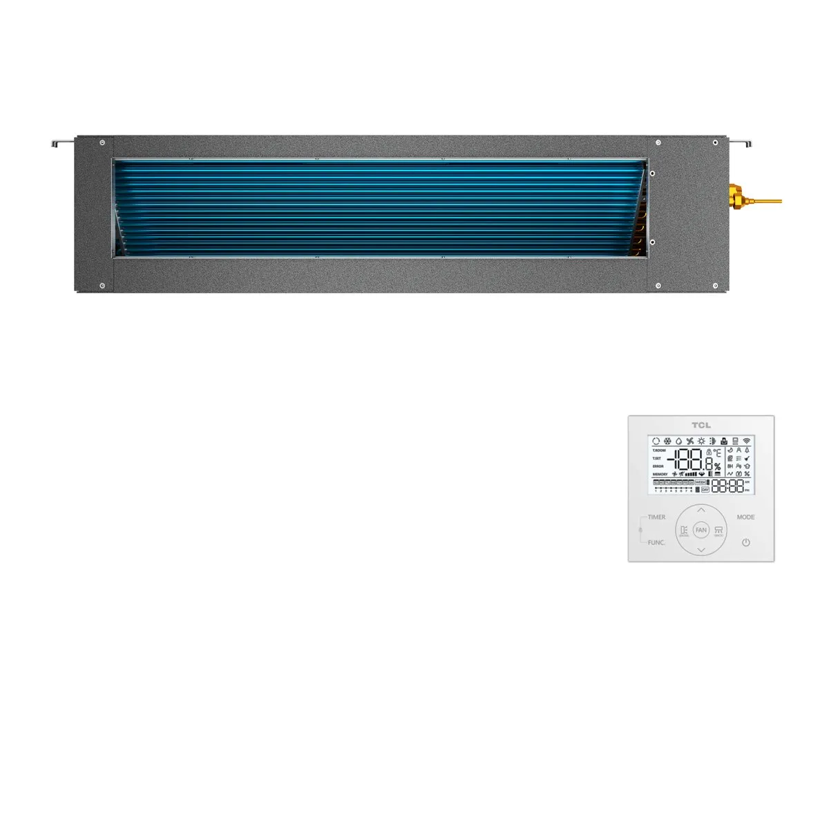 Condizionatore TCL Canalizzabile Serie D 36000 BTU R32 Inverter WiFi A++/A+ 3