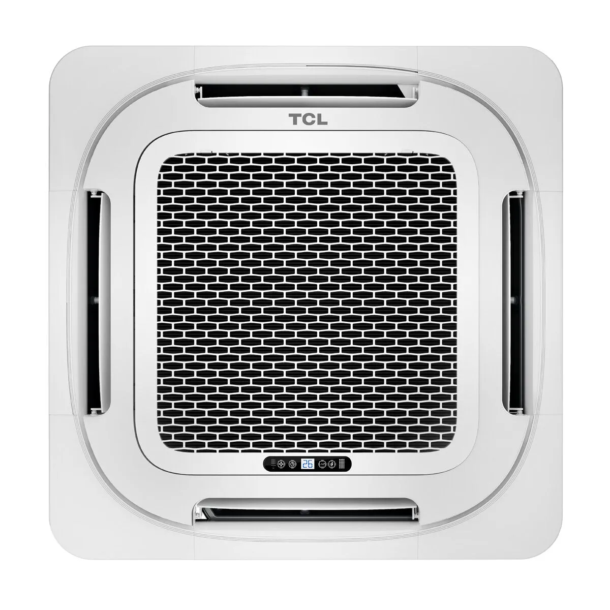 Condizionatore TCL Cassetta 4 vie Serie S dual split 12000+18000 BTU inverter A++ wifi unità esterna 7.9 kW 8