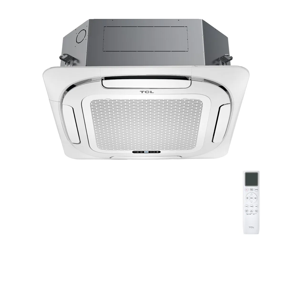 Condizionatore TCL Cassetta 4 vie Serie S trial split 9000+9000+18000 BTU inverter A++ wifi unità esterna 7.9 kW 3