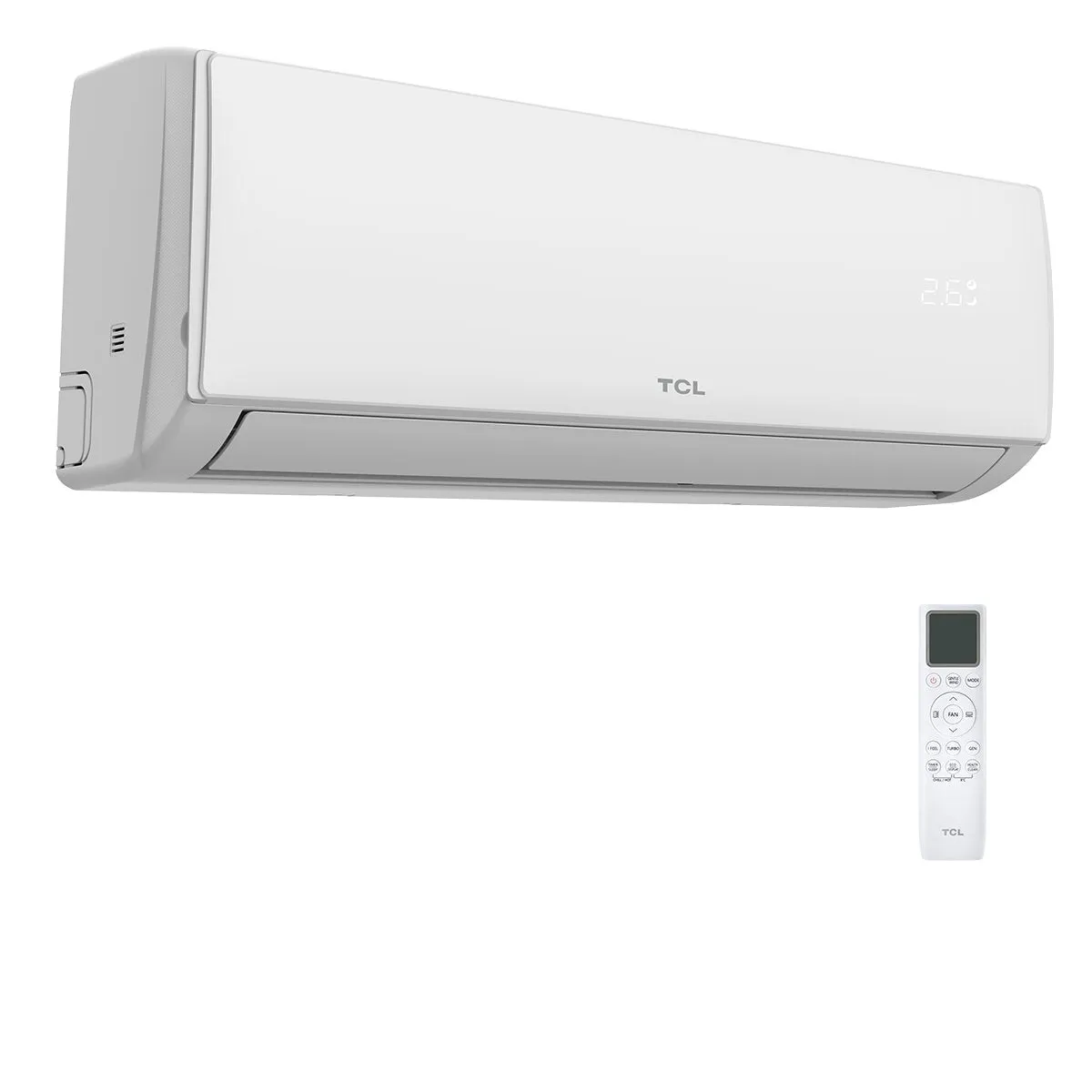 Condizionatore TCL Elite F2 penta split 9000+12000+12000+12000+12000 BTU inverter A++ wifi unità esterna 12.2 kW 3