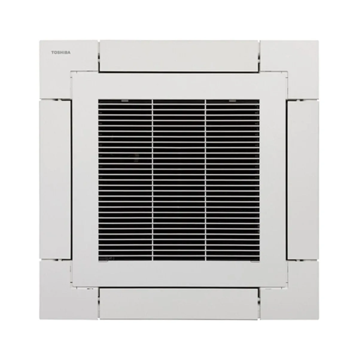 Condizionatore Toshiba Cassetta compatta U2 a 4 vie trial split 9000+9000+12000 BTU inverter A+++  unità esterna 7 kW 4