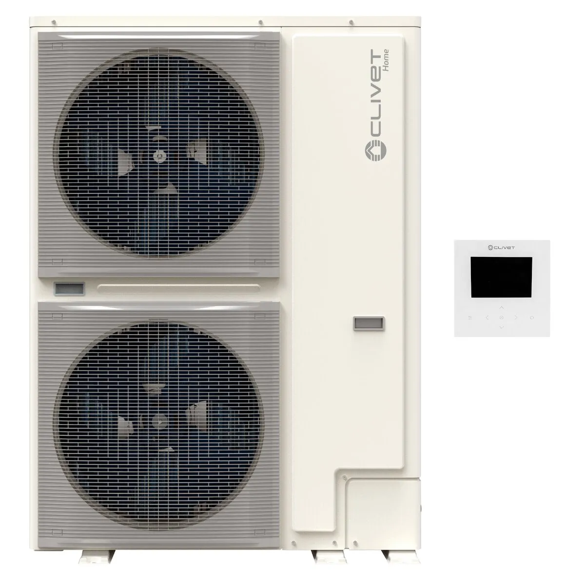 Pompa di calore aria acqua Clivet Edge EVO 2.0 EXC 18 kW inverter WiFi A+++ - MONOBLOCCO TRIFASE
