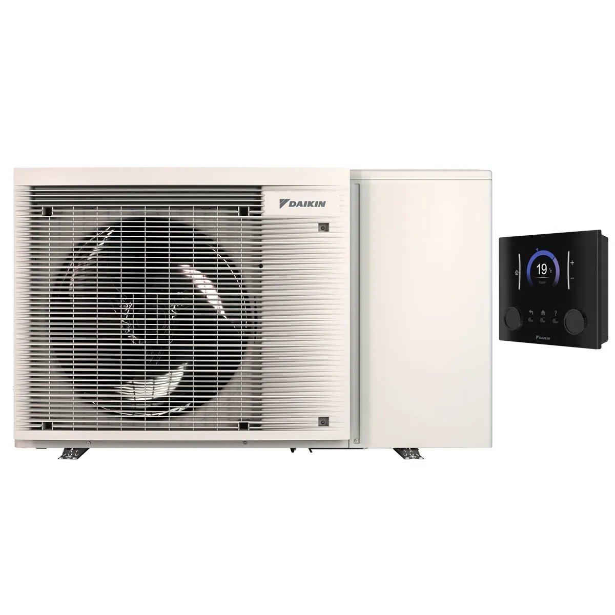 Pompa di calore aria-acqua Daikin Altherma 3 M EBLA 8 kW monofase con modulo idronico