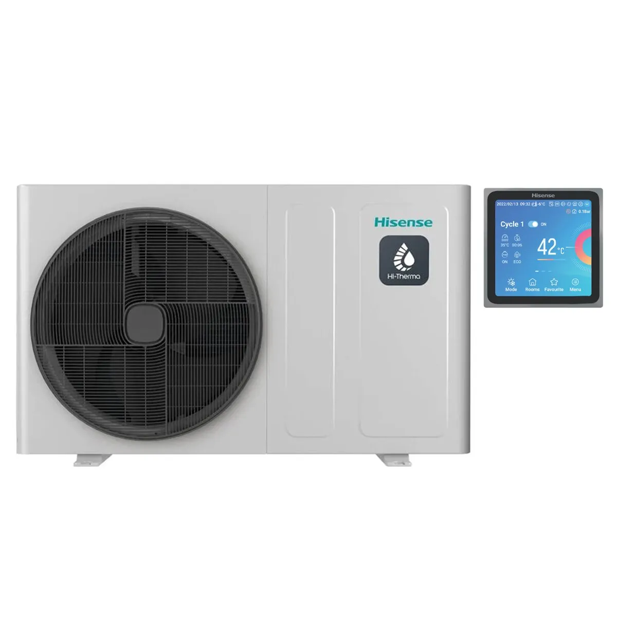 Pompa di calore aria-acqua Hisense Hi-Therma 12 kW monoblocco monofase R32 A++