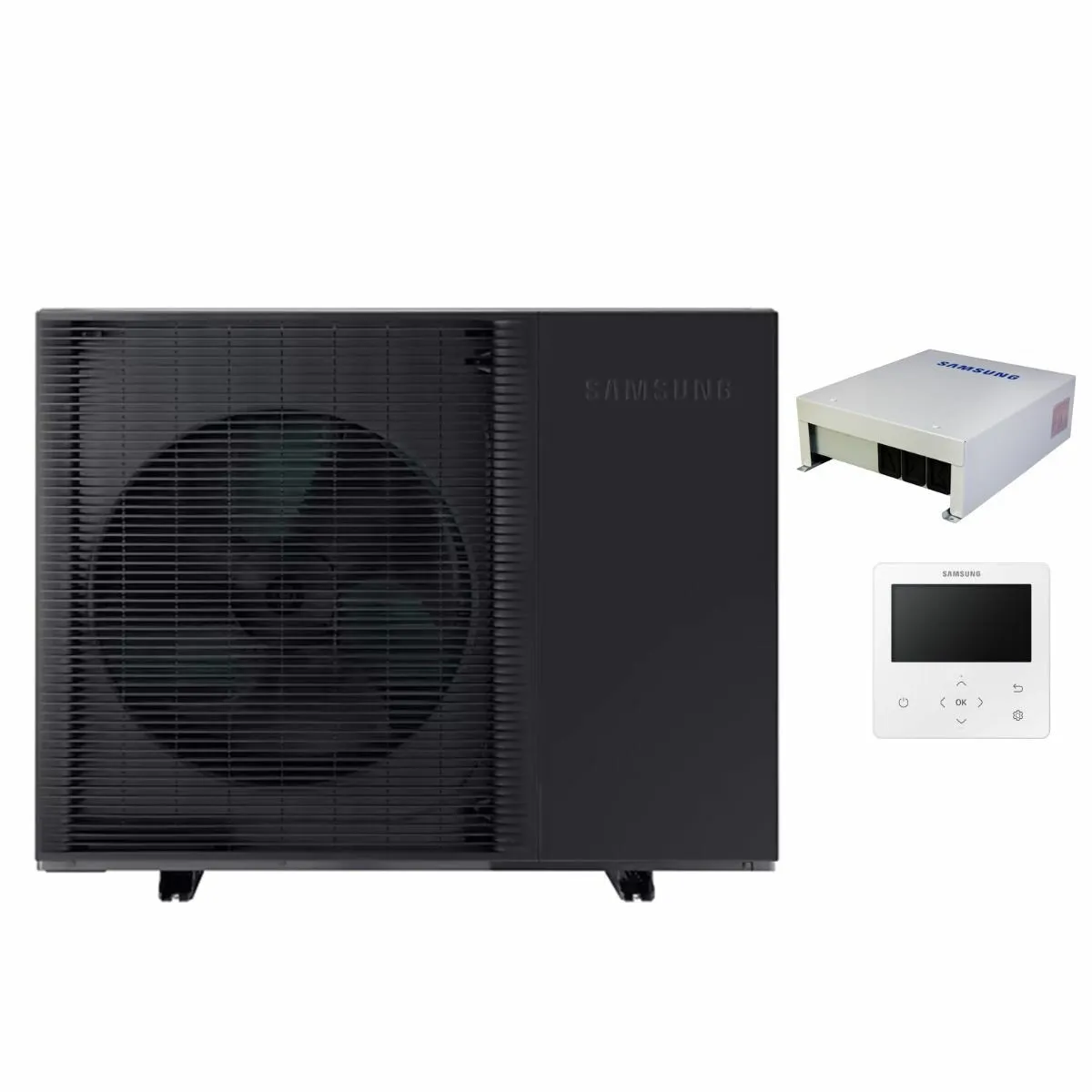 Pompa di calore aria acqua Samsung EHS Mono HT Quiet 8 kW monoblocco monofase R32 A++ ad alta temperatura