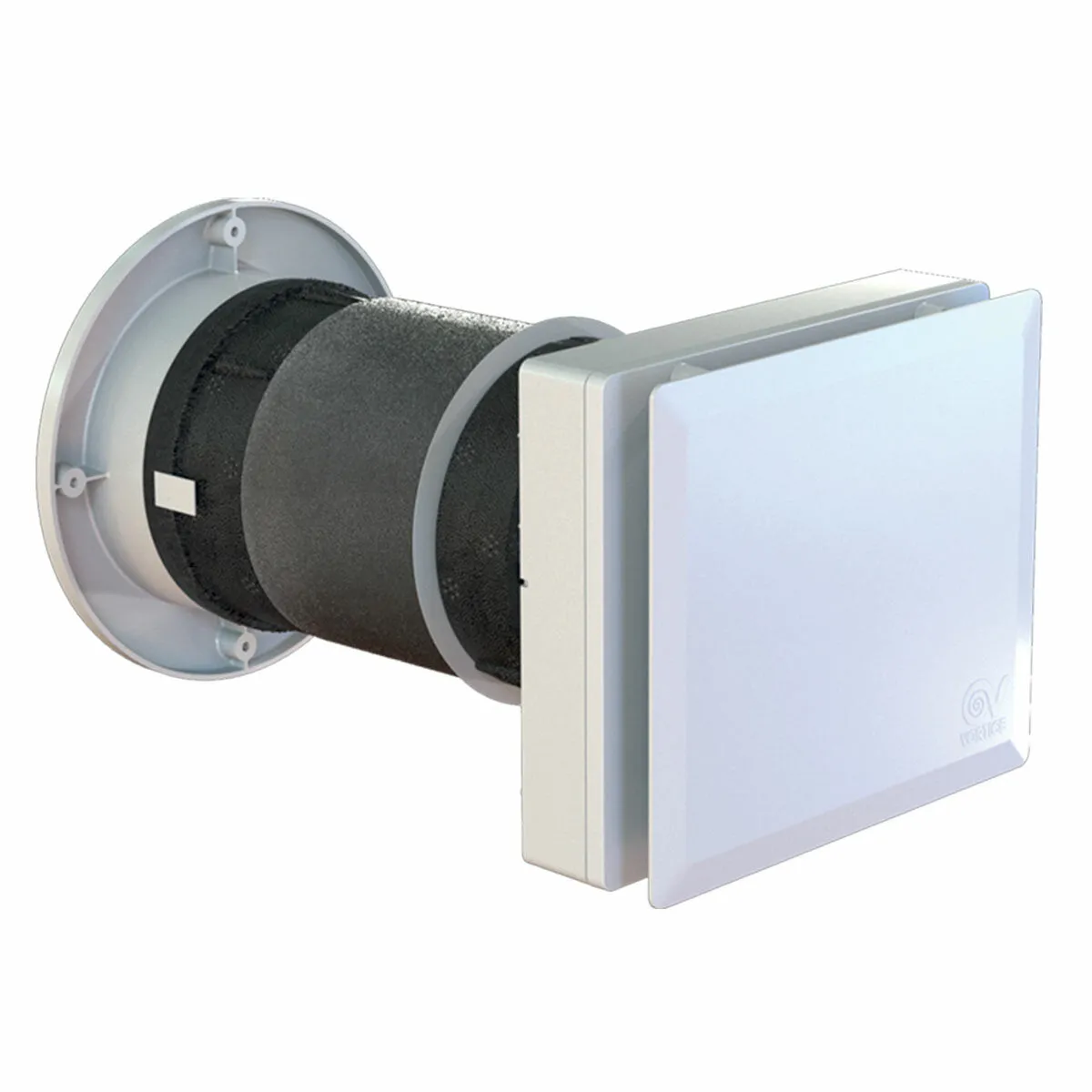 Ventilazione meccanica controllata decentralizzata Vortice Vort HRW 40 Mono Evo con recupero di calore Ø 160 mm