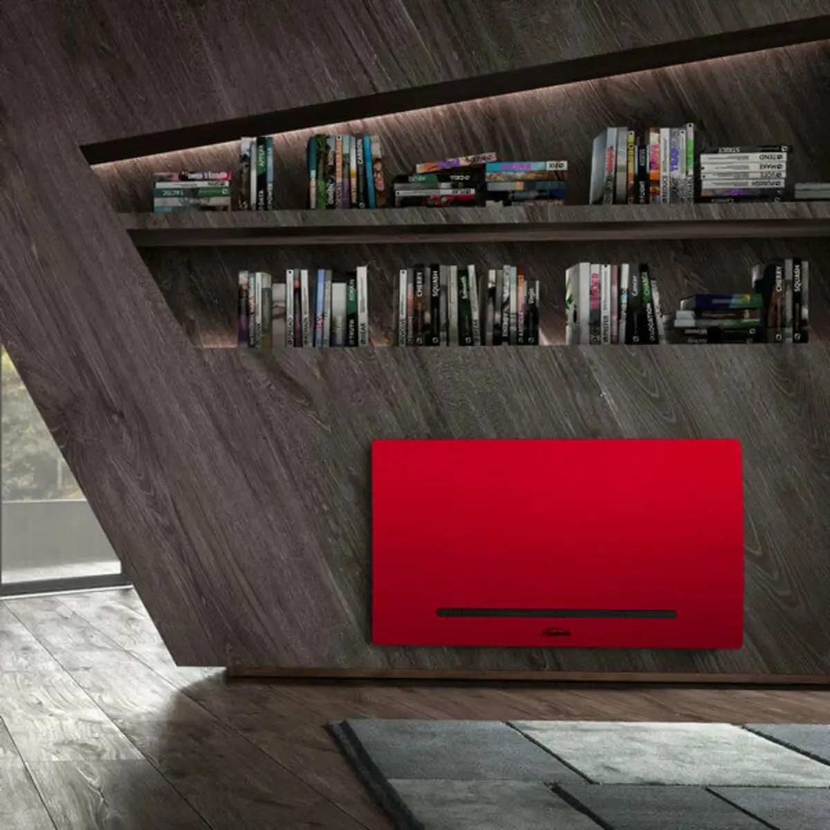 Ventilconvettore Galletti ART-U Metallic Skin Red 40 3,21 - 3,12 kW rosso 2