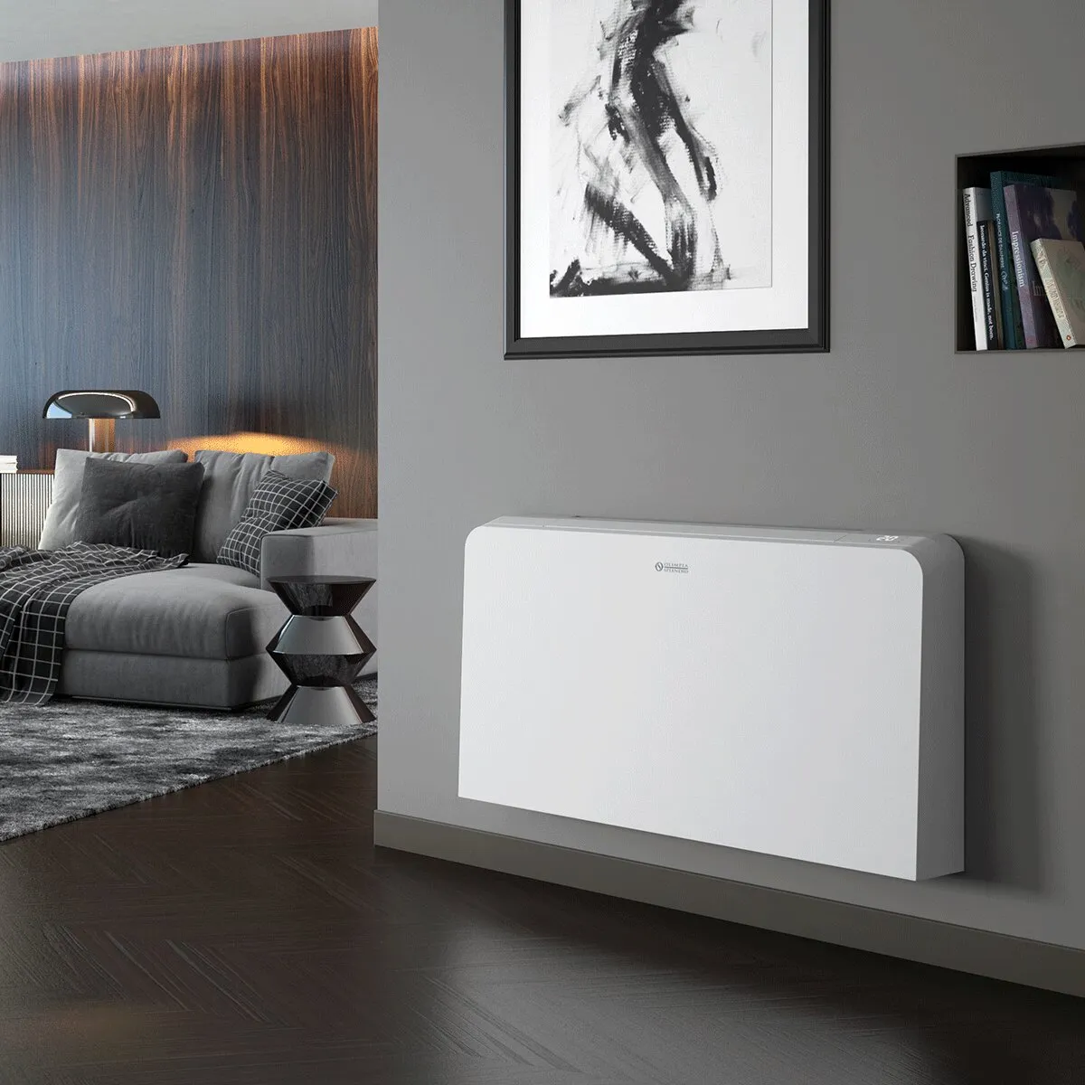 Ventilconvettore Olimpia Splendid BI2 SL AIR 1100 DC SLIM - 4,8/3,85 kW - COMANDO TR E TELECOMANDO 3
