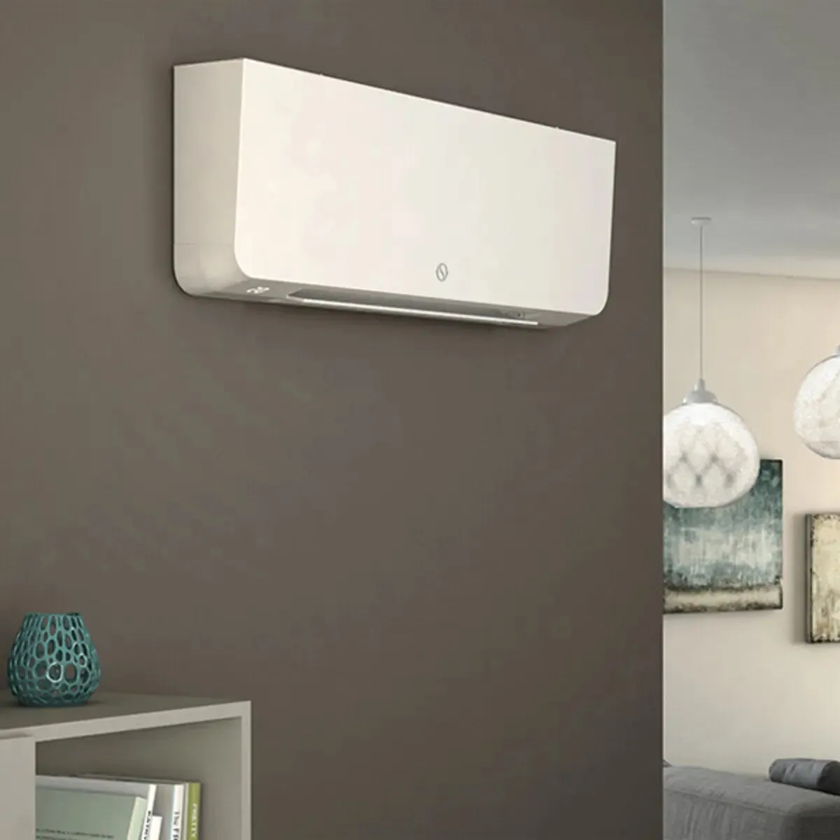 Ventilconvettore Olimpia Splendid BI2 WALL SLW inverter 400 dc kW 1,55 – 1,01 + comando tr e telecomando 2